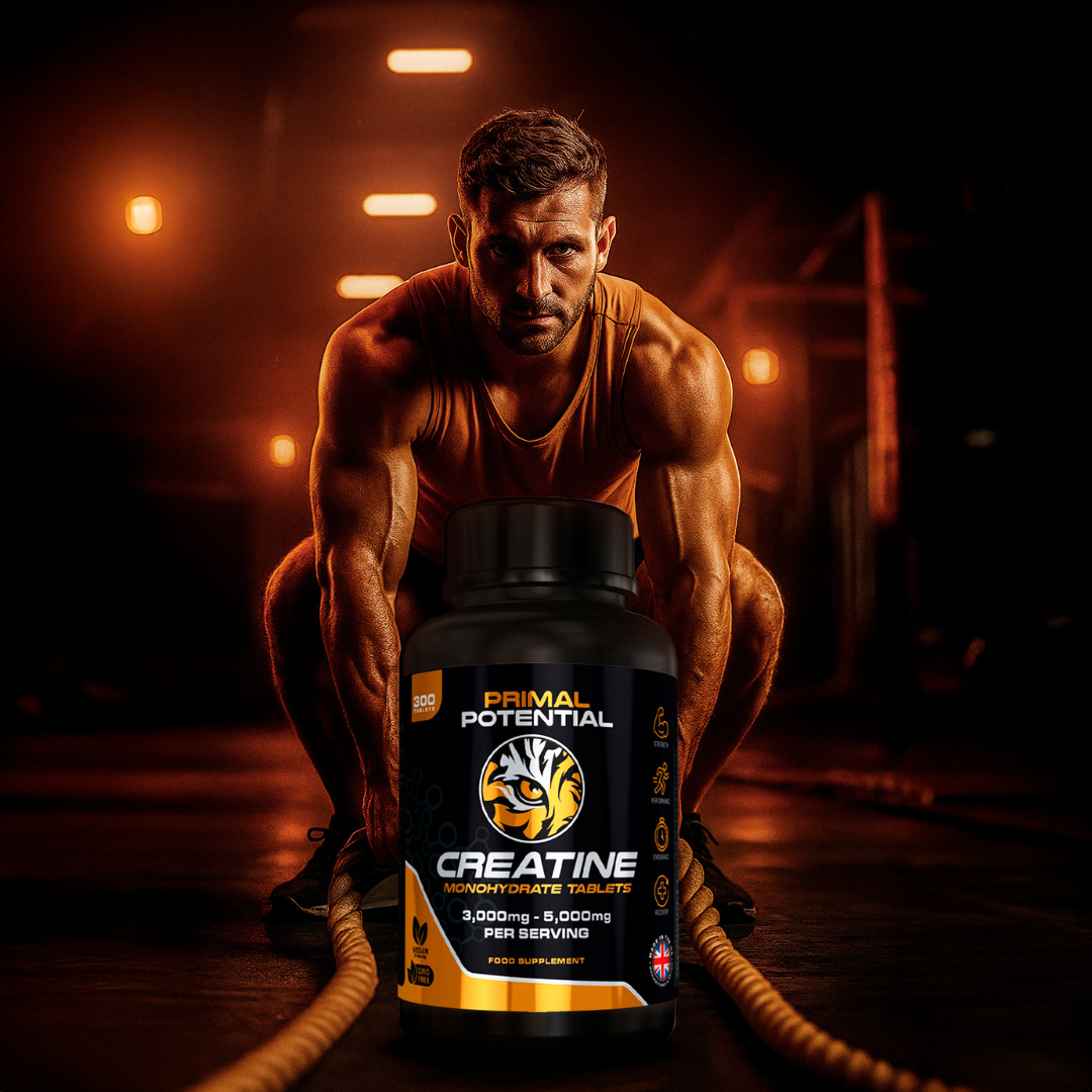 Primal Potential Creatine Tablets - 300 Tablets x 1000mg